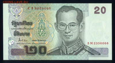 Таиланд 20 бат 2003 unc 27.08.18. 22:00 мск - 2