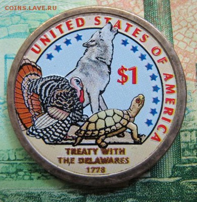 1 доллар США 2013 P "Договор с Дэлавэрами" - IMG_9923.JPG
