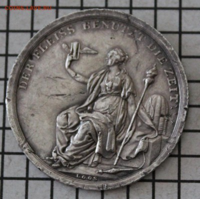 Медаль настольая. Гермаия - 1800 г. Серебро.23.00.мс. 22.08 - мед.JPG