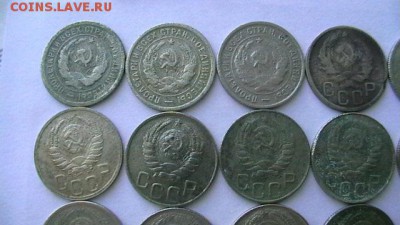 10,15,20 коп. никель-26 шт. разные.до1957г.до 25,08,18 - IMGA0956.JPG