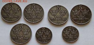 Монеты старой Европы, Бельгия, Испания, Швеция по ФИКС. До - Швеция А