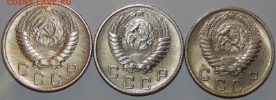 10 коп. 1956 г. UNC и 10 коп. 1953, 1955 г., до 22:00 27.08. - 10-53 55 56-8.JPG