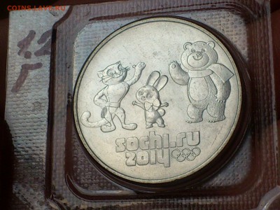 25 рублей СОЧИ "Талисманы" (7 разновидностей) - DSC_0007.JPG