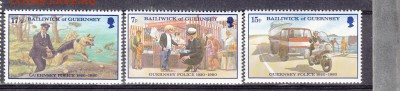 GUERNSEY  1980 полиция 3м - 119