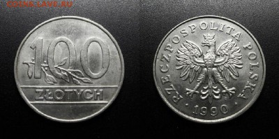 МОНЕТЫ МИРА 08-18 - Польша – 100 злотых (1990) №1