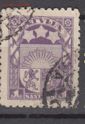Латвия 1923 1м 1с - 481