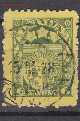 Латвия 1923 1м 6с - 482