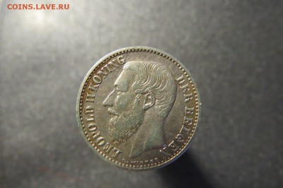 1 ФРАНК 1887 г. БЕЛЬГИЯ . ЛЕОПОЛЬД II 27.08.18 22.00 - IMG_1308.JPG