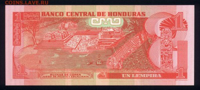 Гондурас 1 лемпира 2010 unc 30.08.18. 22:00 мск - 1