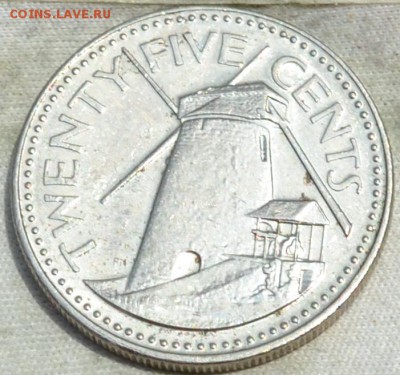 Барбадос 25 центов 1987. 27. 08. 2018. в 22 - 00. - DSC_0878