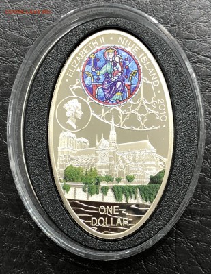 Ниуэ 1 доллар, 2010г. Собор Нотр - Дам де Пари. Серебро - IMG_9785.JPG