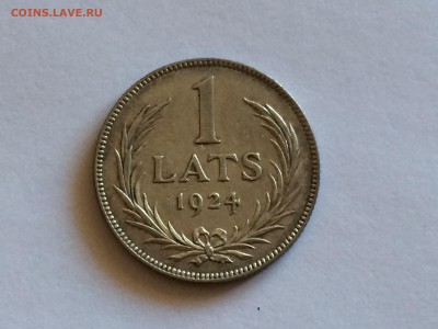 5 лат 1931 2 лат 1925 1 лат 1924 Латвия Серебро до 29.08 - image