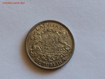 5 лат 1931 2 лат 1925 1 лат 1924 Латвия Серебро до 29.08 - image