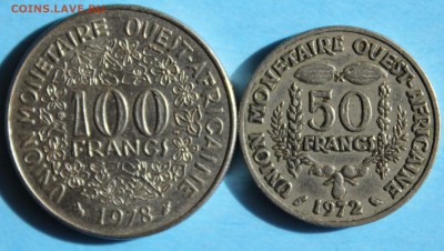 С РУБ.ЗАПАДНОАФРИКАНСКИЕ ГОС-ВА 50 и 100 франков до 31.08 - IMG_1868.JPG
