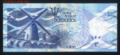 Барбадос 2 доллара 2013 unc 31.08.18. 22:00 мск - 1