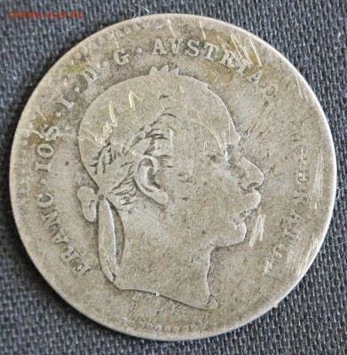 С РУБ.АВСТРИЙСКАЯ ИМПЕРИЯ 20 крейцеров 1870г. до 31.08 в 22 - IMG_3544.JPG