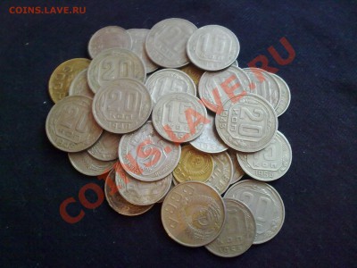 Кучка монет СССР (42 шт.) до 1961 г. + БОНУС до 14.05.11 - 08052011938