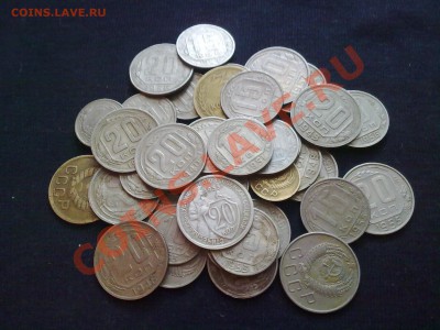Кучка монет СССР (42 шт.) до 1961 г. + БОНУС до 14.05.11 - 08052011941
