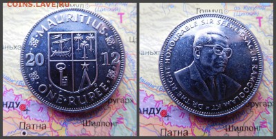 Маврикий 1 рупия, 2012 - 3