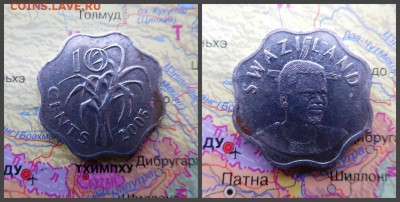 Свазиленд 10 центов, 2005 - 15
