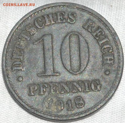 Германия империя 10 пфенниг 1918. 29. 08. 2018. в 22 - 00. - DSC_0947