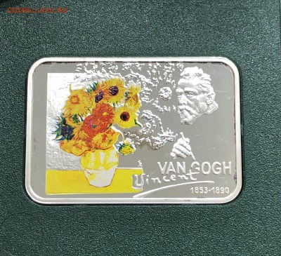 Ниуэ 1 доллар 2007 Картина Подсолнухи Винсент Ван Гог - IMG_9821.JPG