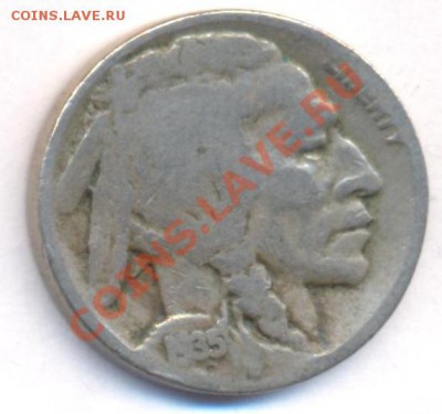 США 5 центов 1935 г. Буффало. До 10.05.11 г. 20-00 МСК. - США.1