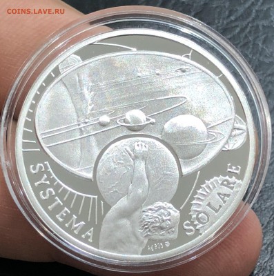 Польша Солнечная Система Юпитер 4 Серебро цветная - IMG_9798.JPG