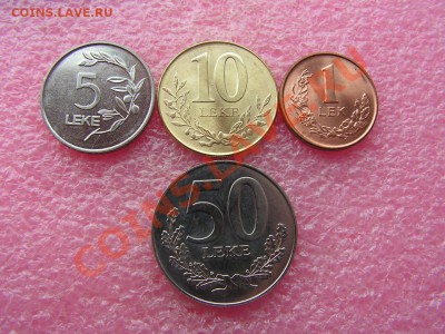-Иностранных монет наборы- - Албания (1).JPG