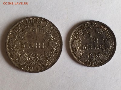 Набор марок германия 1881,1915,1913,1916 (4шт) до 2.09.18 - image