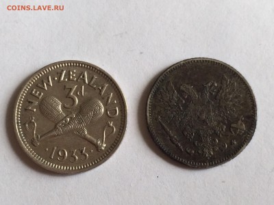 Новая зеландия и пенни 1917 без короны до 02.09.18 - image