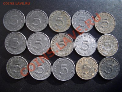 Цинковые пфеннинги со свастикой, 3-й Рейх. - Pfennig 053