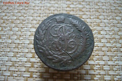 5 копеек 1793 перечекан + 1763 СПМ - оценка - P1920050.JPG