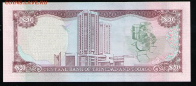 ТРИНИДАД И ТОБАГО 20 ДОЛЛАРОВ 2002 UNC - 2 001