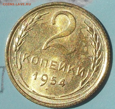 2 копейки 1954 штемпельный БЛЕСК до 3.09.2018 в 22-00мск - DSCN3207