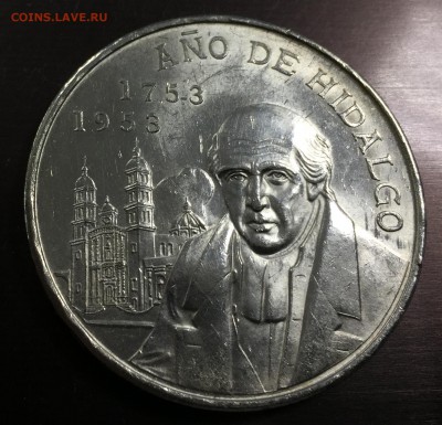 5 песо 1953 Мексика Идальго с 200 руб. до 4.09.18 22:00 - IMG_1586-29-08-18-04-13.JPG
