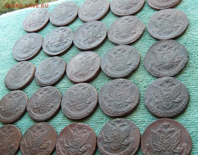 Погодовка пятаков Екатерины 2 1763-1787, 25 монет, цена фикс - pog1-25-2-1