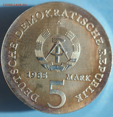 С РУБ. ГДР 5 марк 1985г. ФРЕДЕРИКА КАРОЛИНА НОЙБЕР  до 5.09 - IMG_2151.JPG