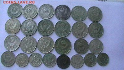 10,15,20 коп. никель - 26 шт. разные. до 1957 г. до 03,09,18 - IMGA0955.JPG