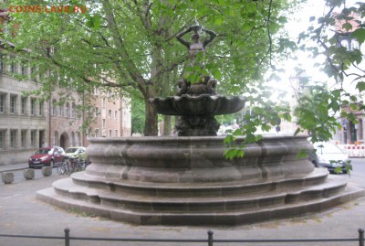 Транспортные нотгельды Нюрнберга-Фюрта. Краткий обзор. - Tritonbrunnen_Nbg_2011_Ansicht