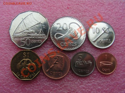 -Иностранных монет наборы- - Фиджи 1998-2006-300р.JPG