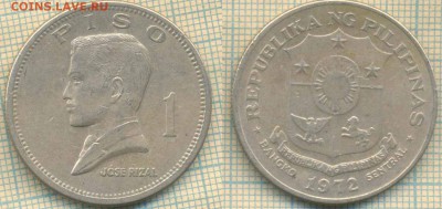 Филиппины 1 писо 1972 г, до 05.09.2018 г. 22.00 по Москве - Филиппины 1 писо 1972  3132
