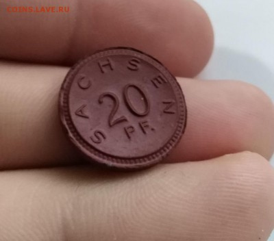 20 pf. sachsen 1921 год.Керамика До 6 сентября 22.00МСК - qwRSXvQnwYk