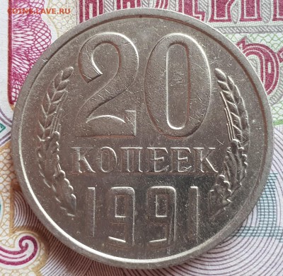 20 копеек 1991 года м - 20180831_111156