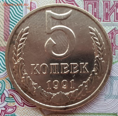 5 копеек 1991 года м - 20180831_112624