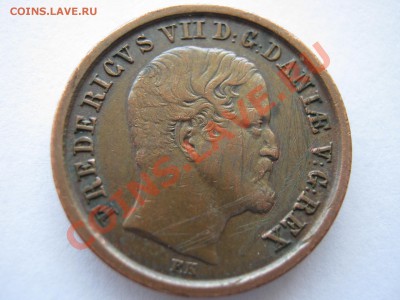 Дания ригсбанкскиллинг 1853, Норвегия 5 эри 1899. - Изображение 9548