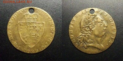 МОНЕТЫ МИРА 08-18 - Жетон (игровой) (Великобритания) «Георг III» (1790) №1