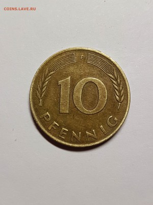 10 пфеннигов 1988г. - Германия - 20180901_213227