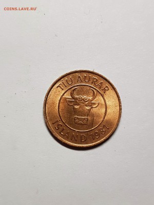 10 эйре 1981г. Исландия - 20180901_213354
