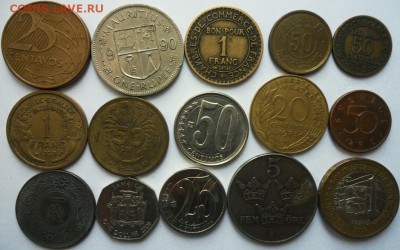 15 иностранных монет без повтор №4  до 05.09.2018г 22-00 мск - Микс 15 монет №4 1